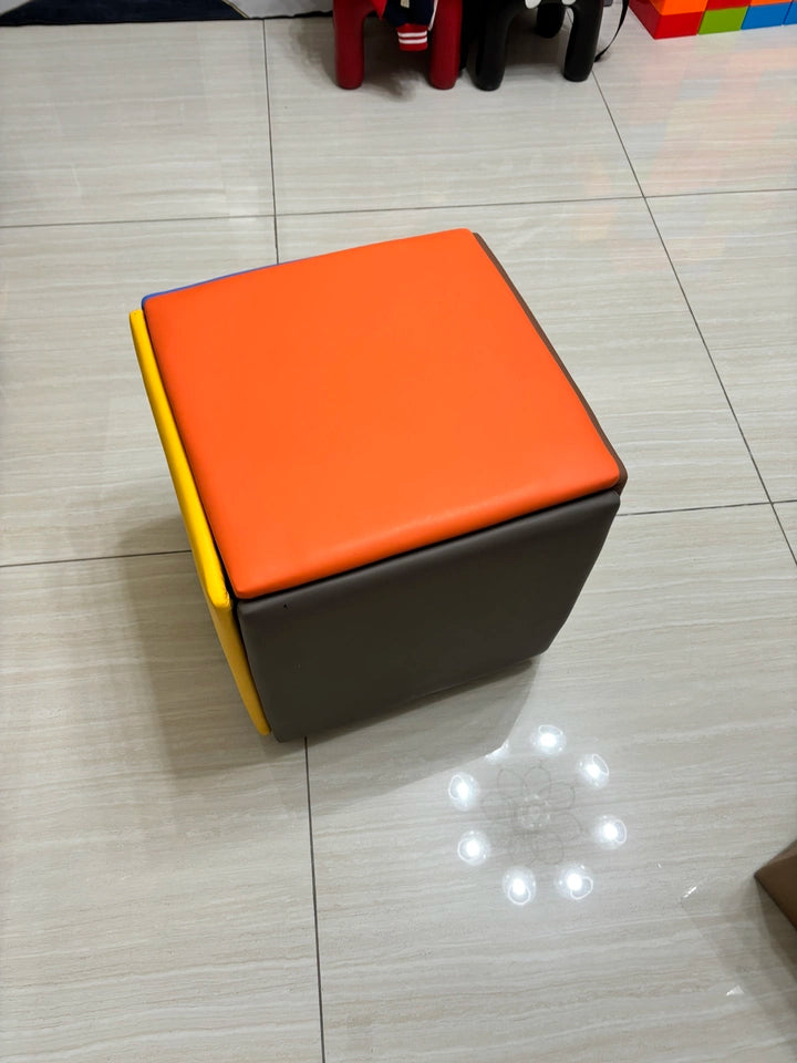 Multifunctional Sofa Stool Iron Foldable Living Room Furniture Home Rubik's Cube