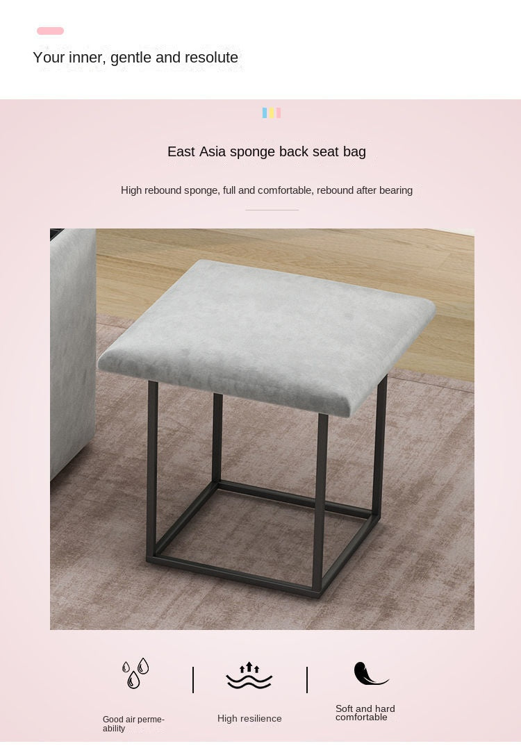 Multifunctional Sofa Stool Iron Foldable Living Room Furniture Home Rubik's Cube