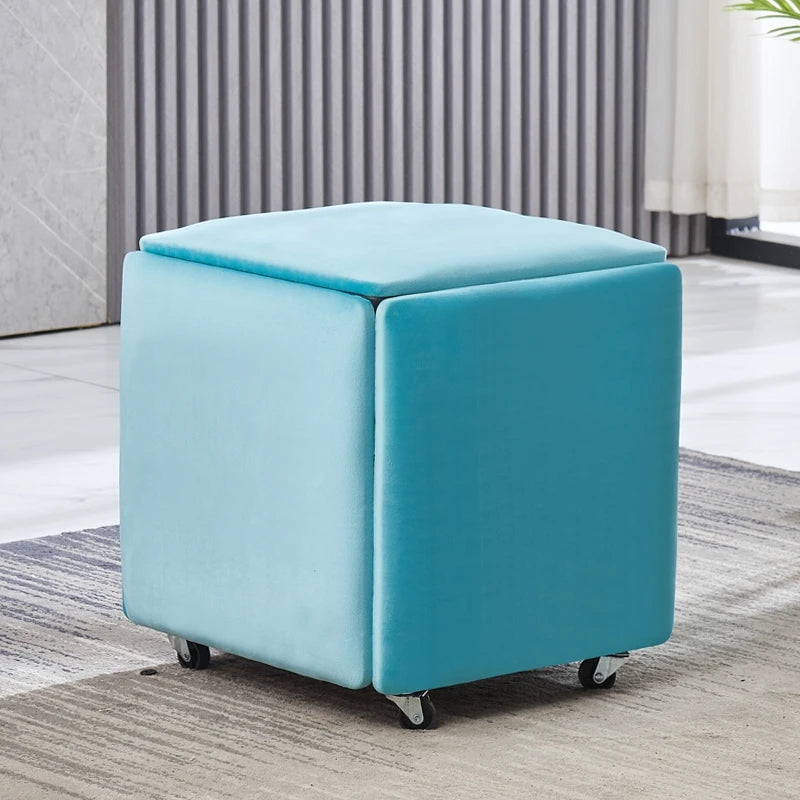 Nordic 5 in 1 Sofa Soft Stool, Creative Home, Rubik's Cube Combination