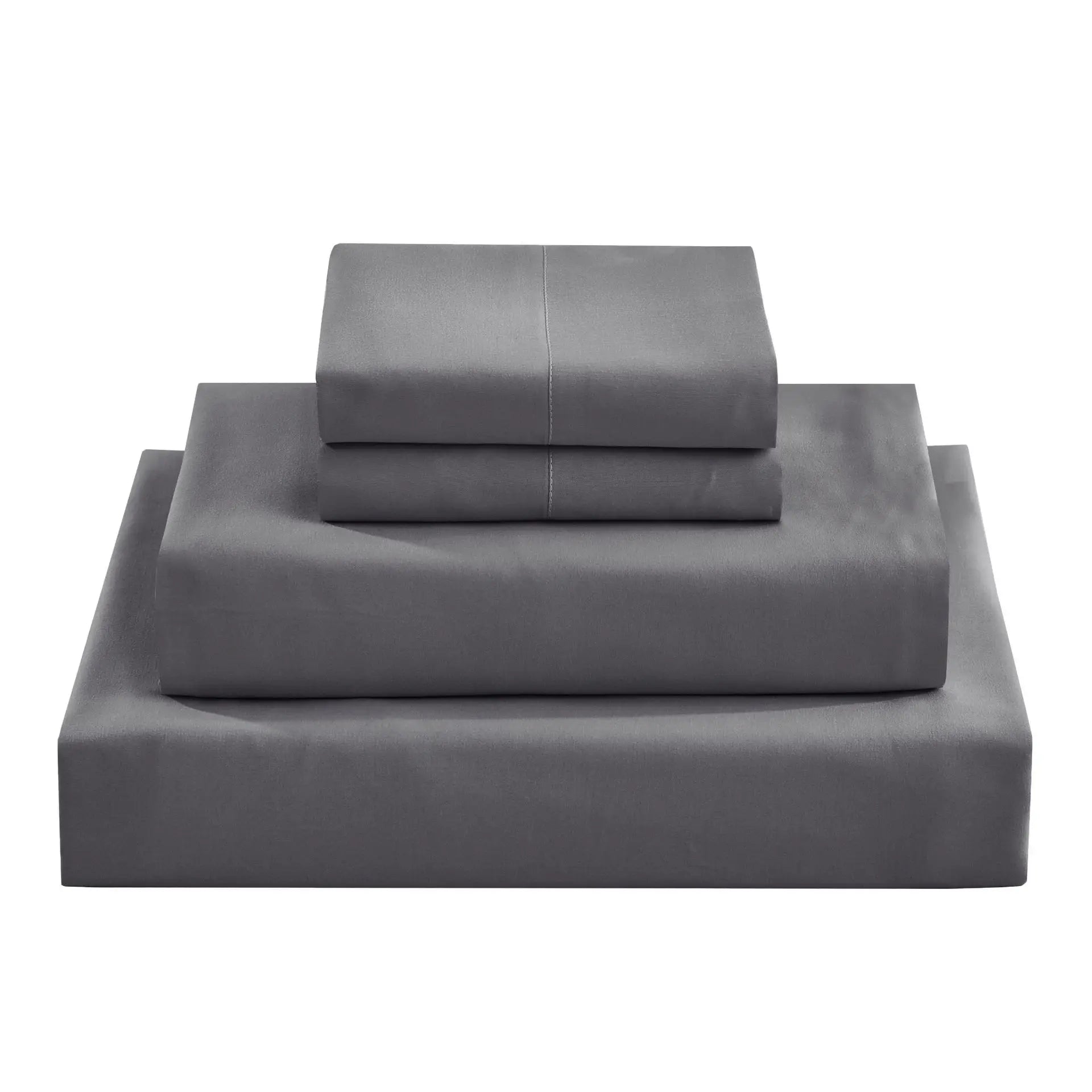 Satin Bed Sheet Set — Twin, Full, Queen & King