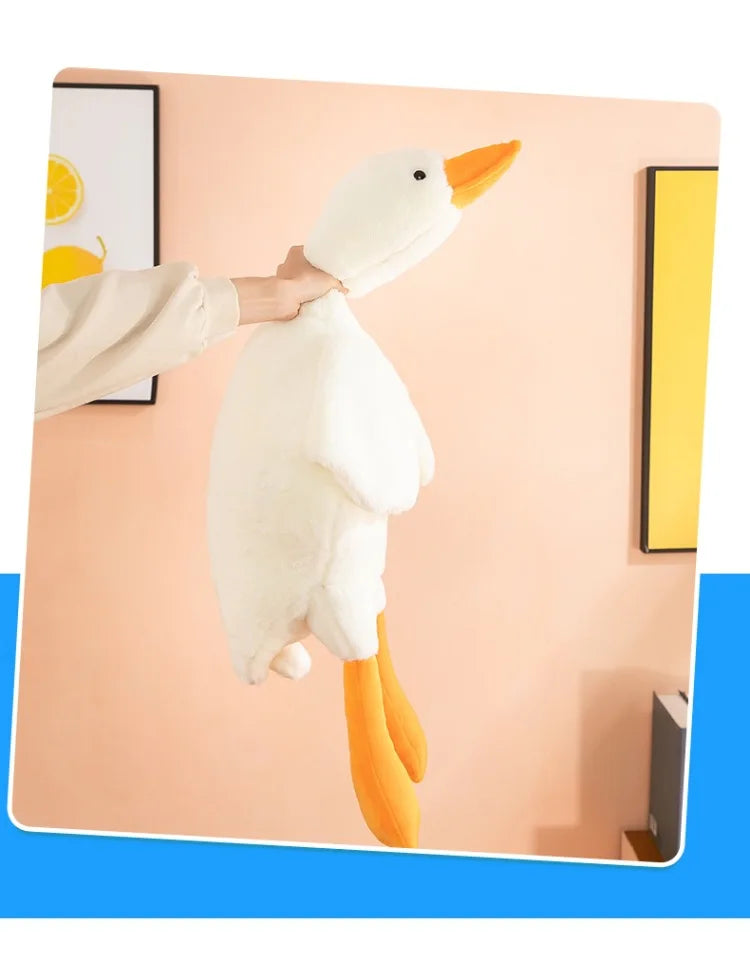 Baby Goose Stuffed Animal Throw Pillow