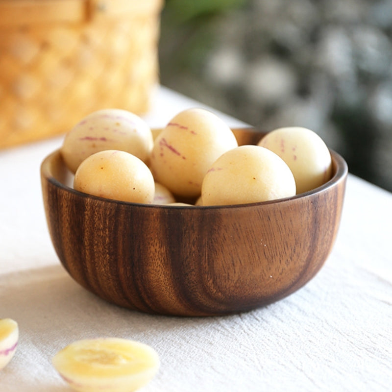 Wood Serving Trays Storage Trays Dessert Dinner Breads Fruit Snacks Food Display