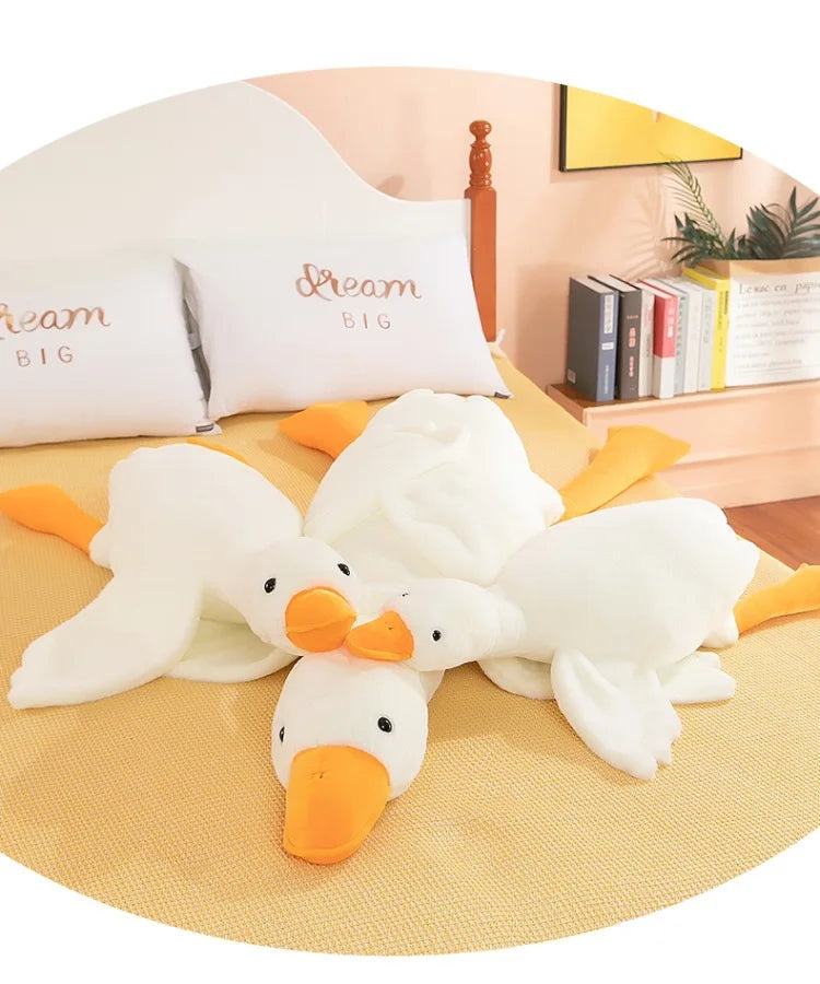 Baby Goose Stuffed Animal Throw Pillow