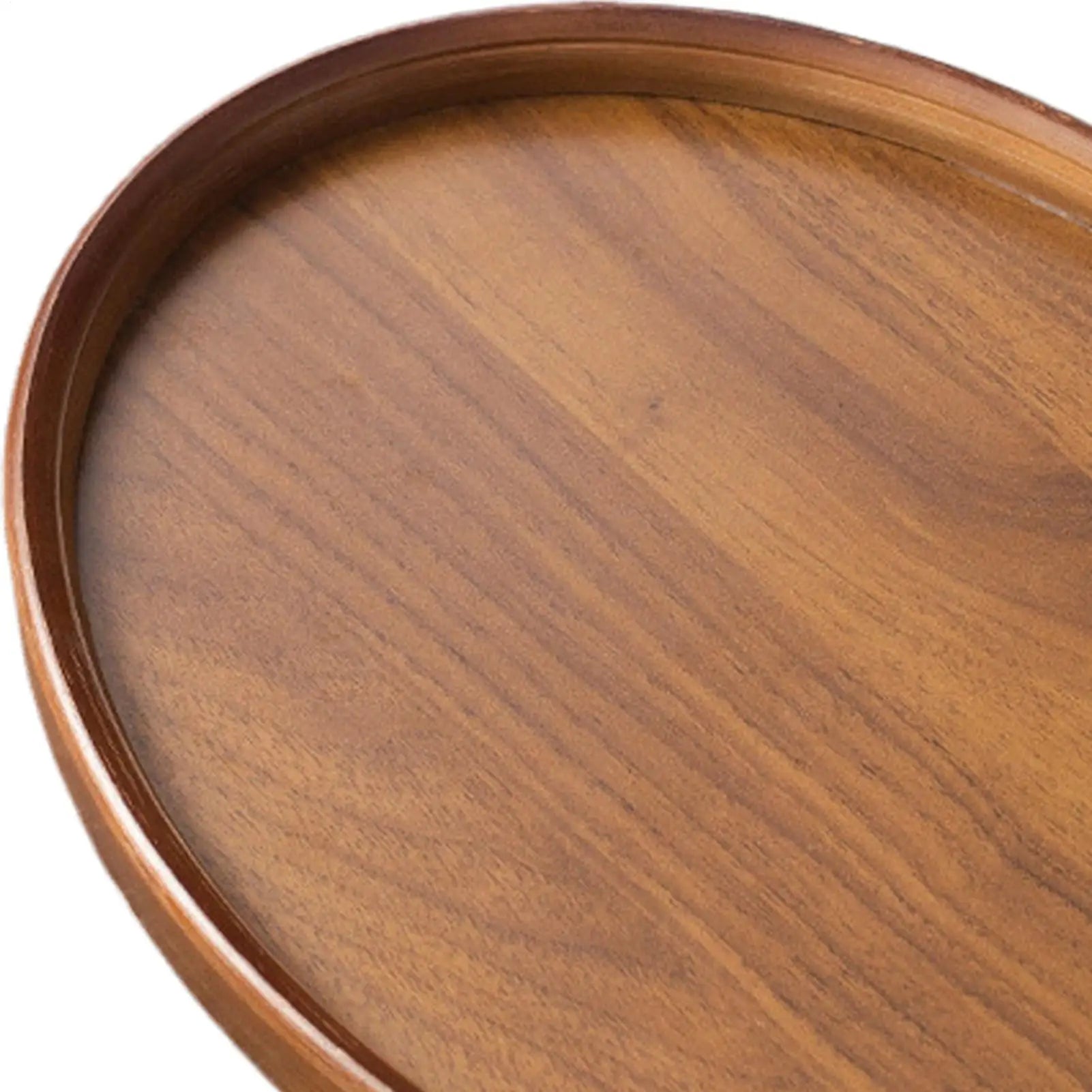 Wooden Serving Trays Oval Display Retro Home Decor Decorative Wooden Trays