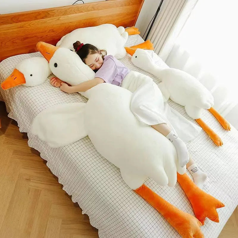 Baby Goose Stuffed Animal Throw Pillow