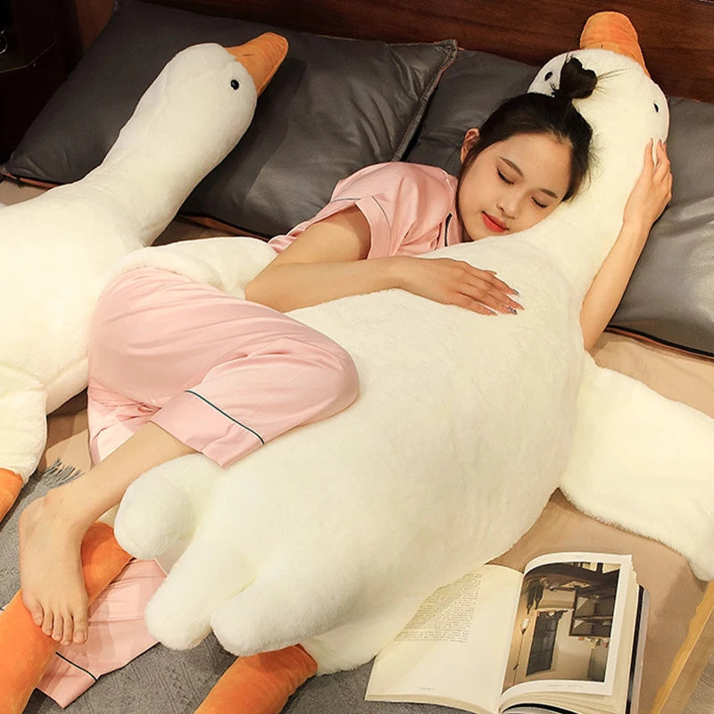 Baby Goose Stuffed Animal Throw Pillow