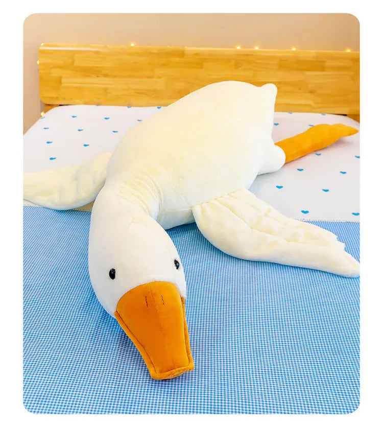 Baby Goose Stuffed Animal Throw Pillow