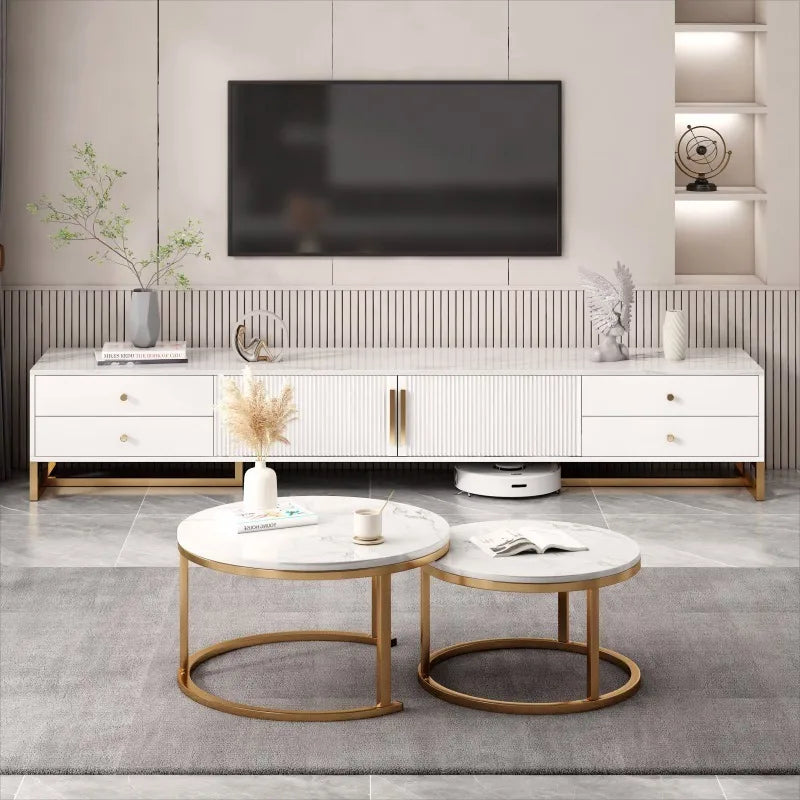 Modern Floor Standing TV Stand Cabinet Storage Console Living Room Tv Stand