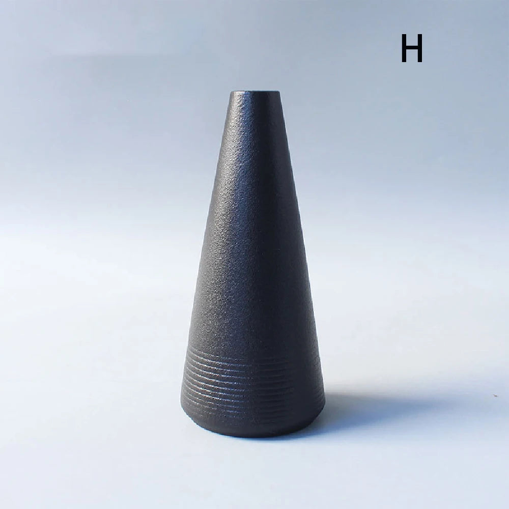Ceramic Small flower Vase Home Decoration Crafts Tabletop Ornament