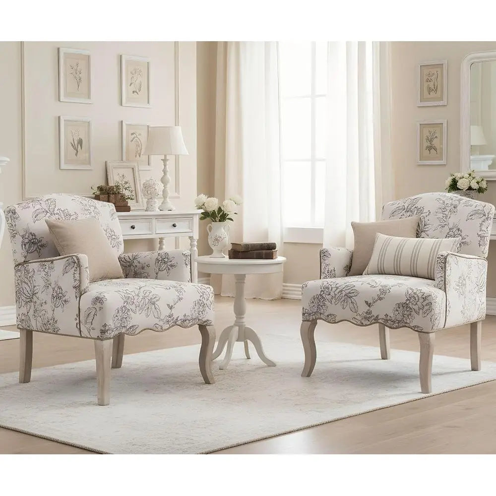 Accent Chair Fabric Comy Single Sofa Upholstered Modern Reading Chair