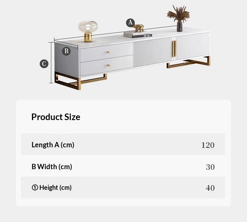 Modern Floor Standing TV Stand Cabinet Storage Console Living Room Tv Stand