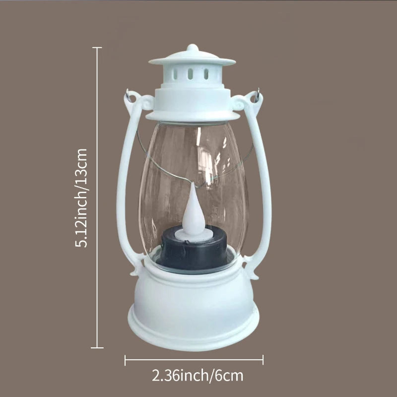 Vintage LED Candle Lantern Waterproof Atmosphere Lamp Flameless Wedding