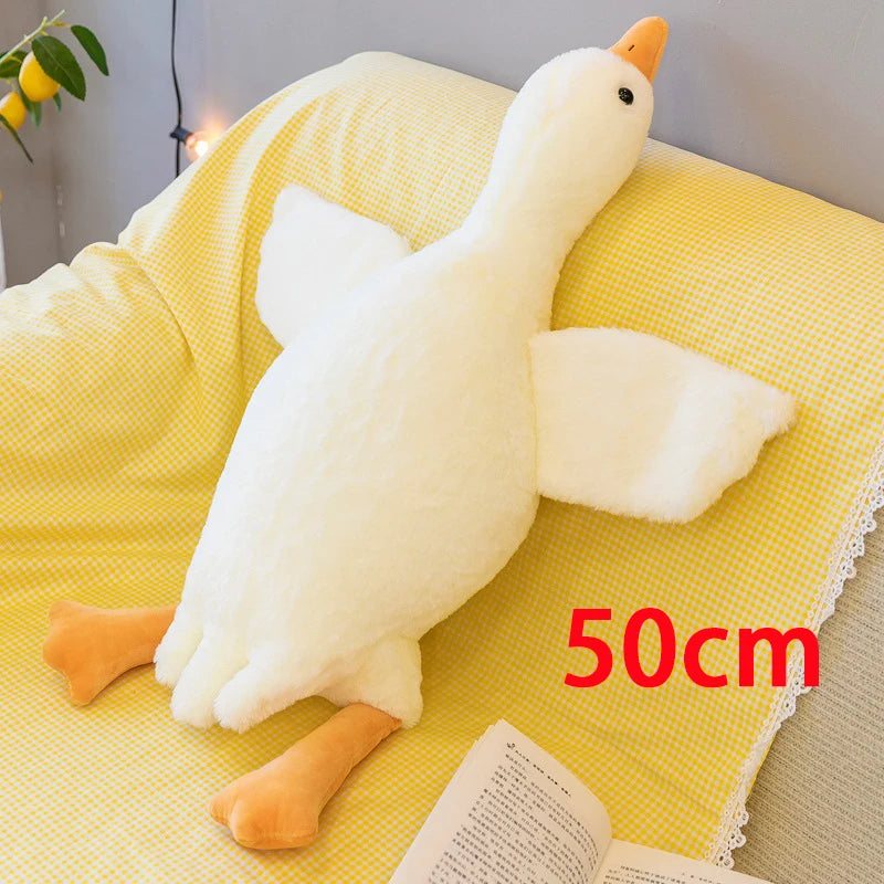 Baby Goose Stuffed Animal Throw Pillow