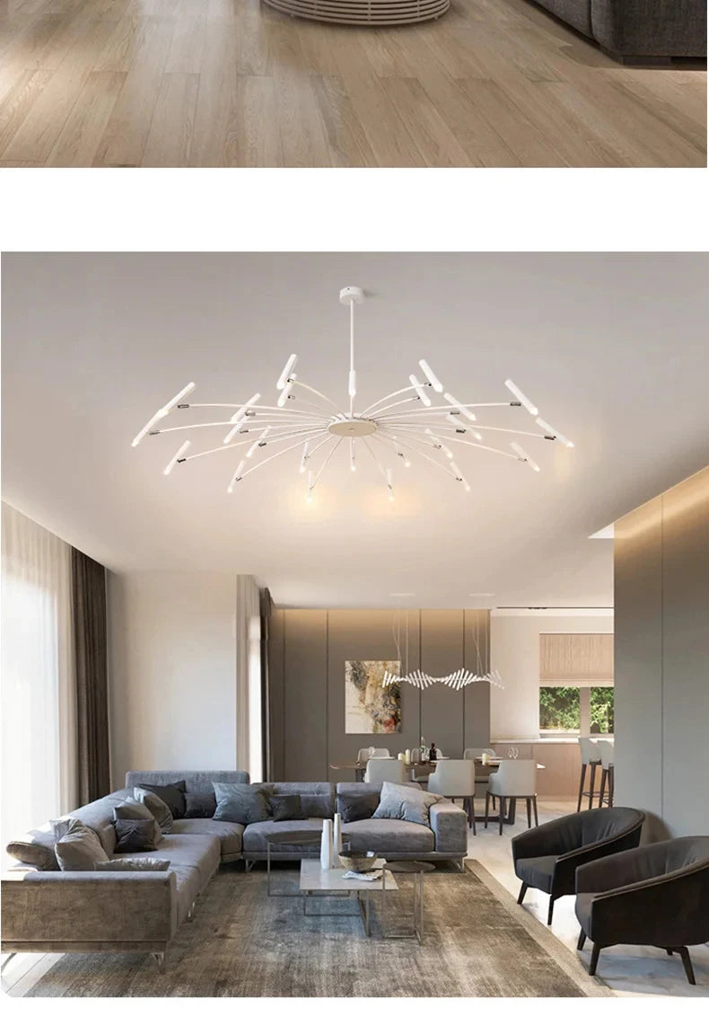 Minimalist Ceiling Chandelier G9 Light Fixtures 110V/220V Home Interior