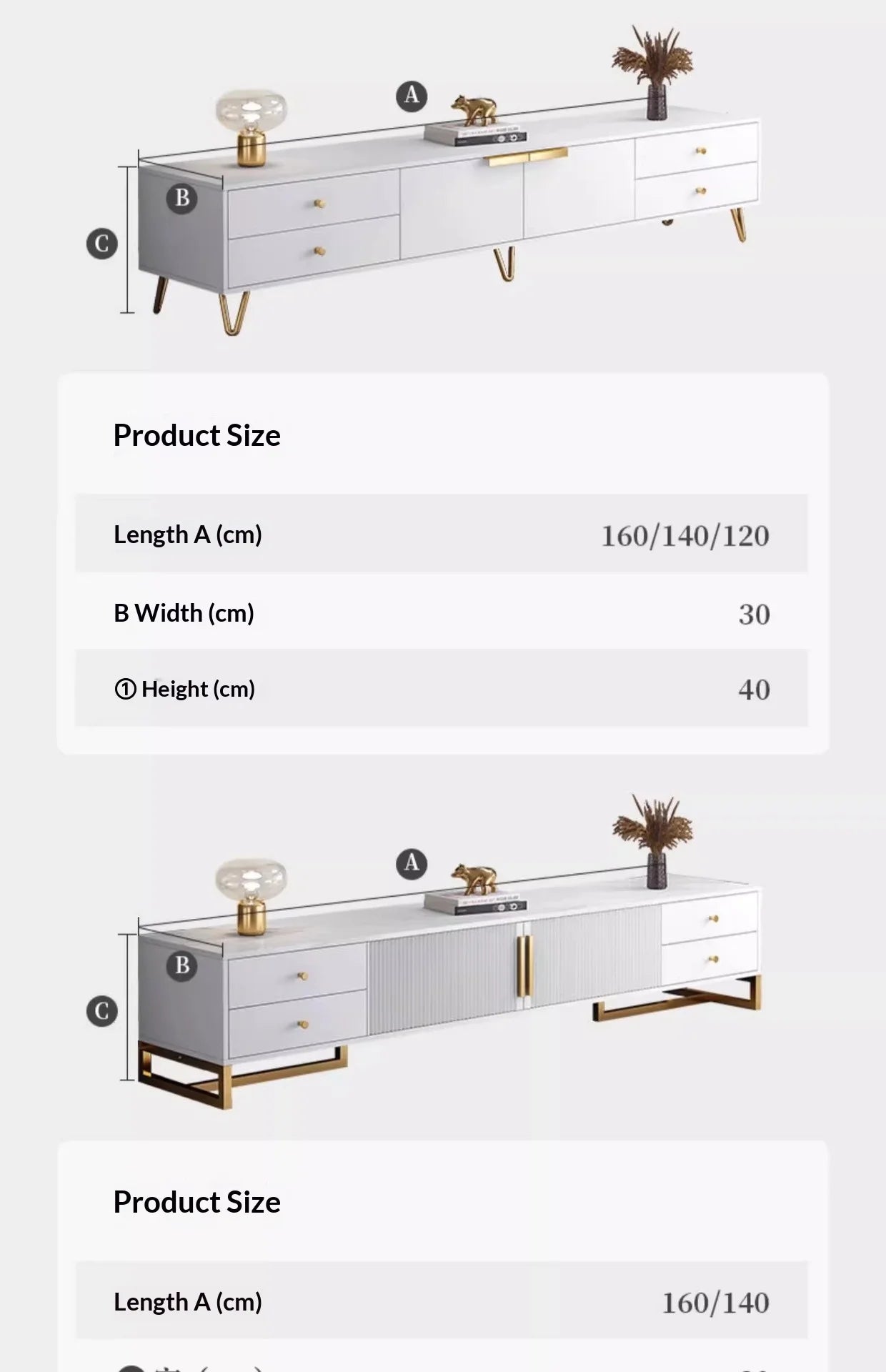 Modern Floor Standing TV Stand Cabinet Storage Console Living Room Tv Stand