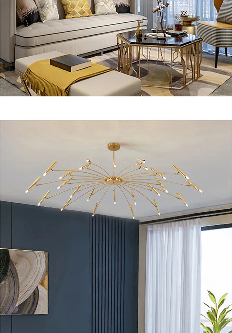 Minimalist Ceiling Chandelier G9 Light Fixtures 110V/220V Home Interior