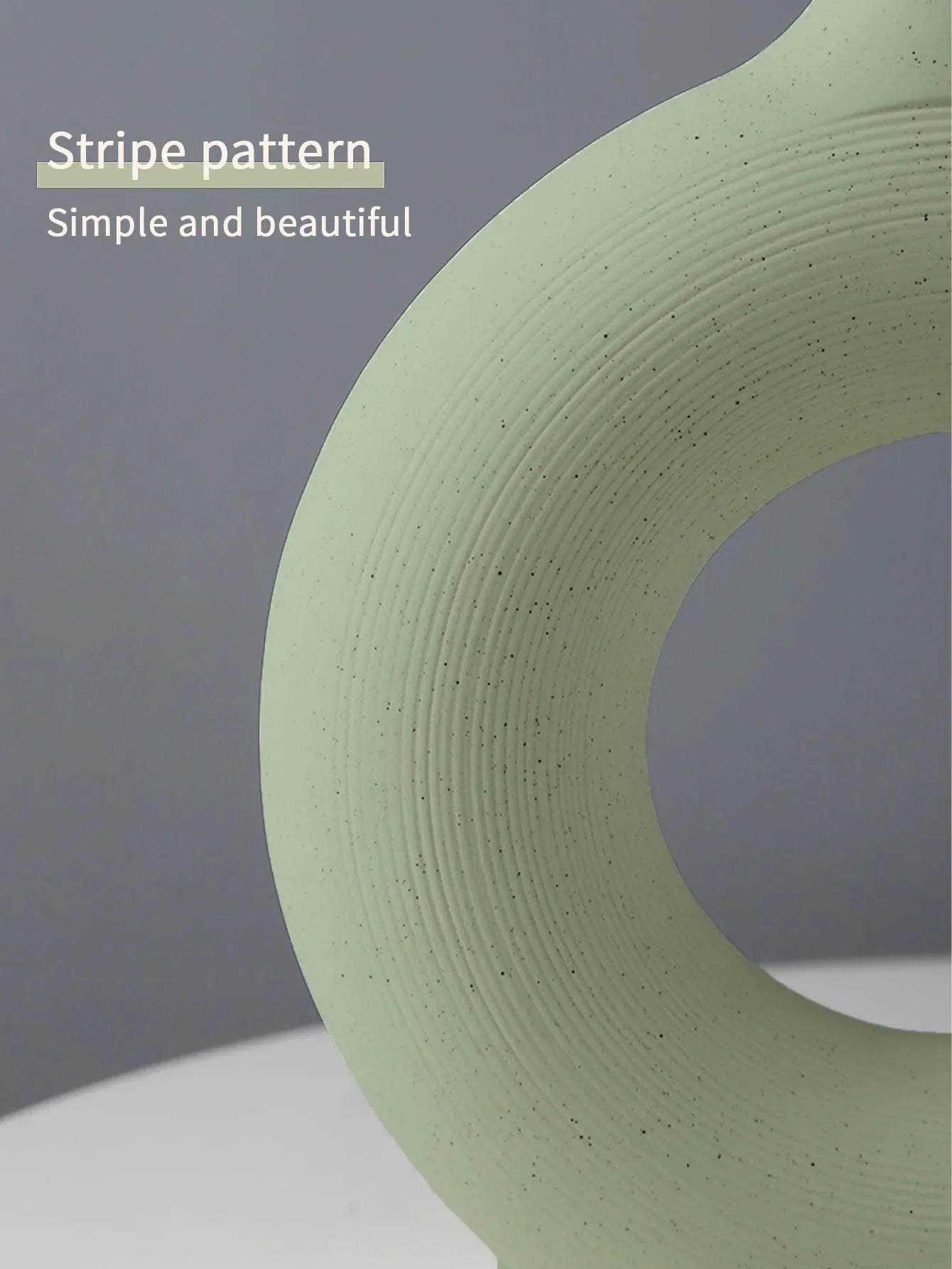 Ceramic vase, round matte vase, minimalist Nordic Bohemian vase