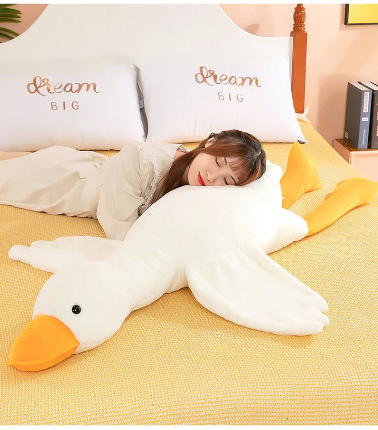 Baby Goose Stuffed Animal Throw Pillow