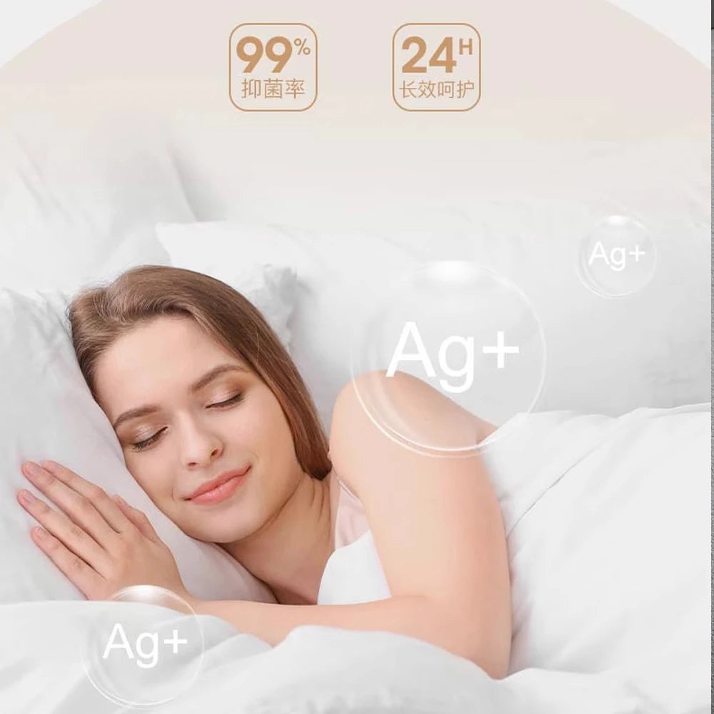 Sondeson Luxury White Goose Down Pillow Down-proof Queen King Pillows
