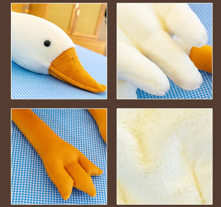 Baby Goose Stuffed Animal Throw Pillow