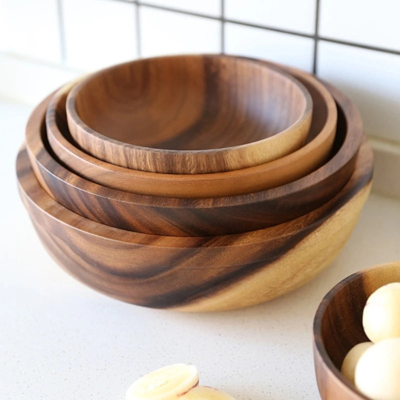 Wood Serving Trays Storage Trays Dessert Dinner Breads Fruit Snacks Food Display