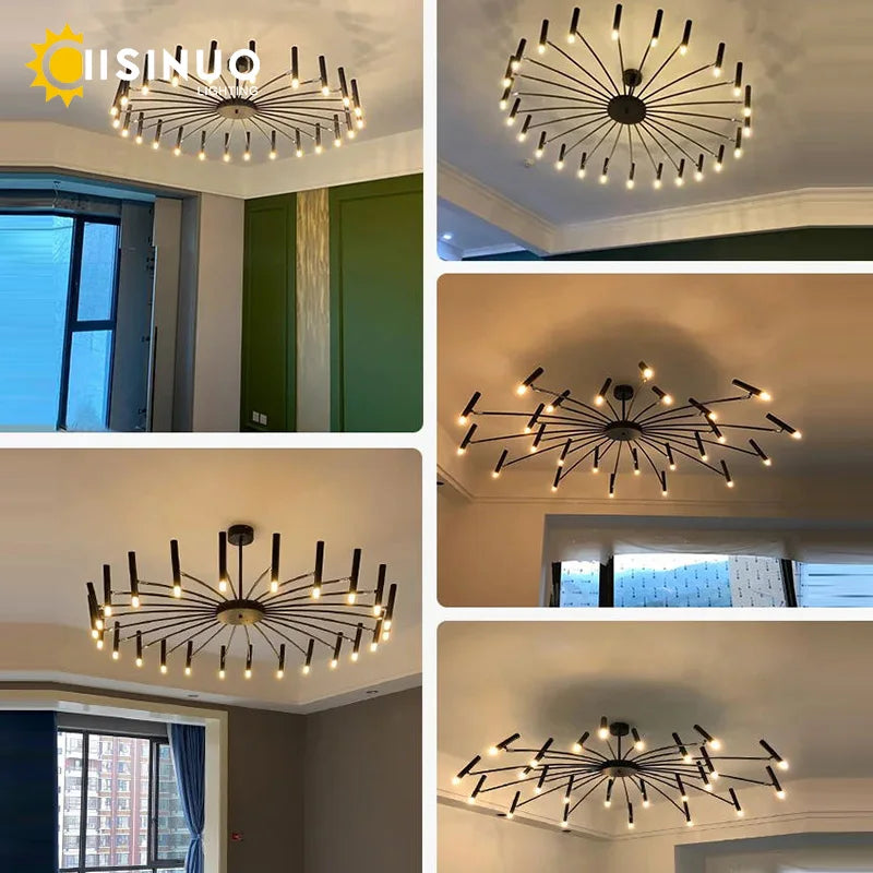 Minimalist Ceiling Chandelier G9 Light Fixtures 110V/220V Home Interior