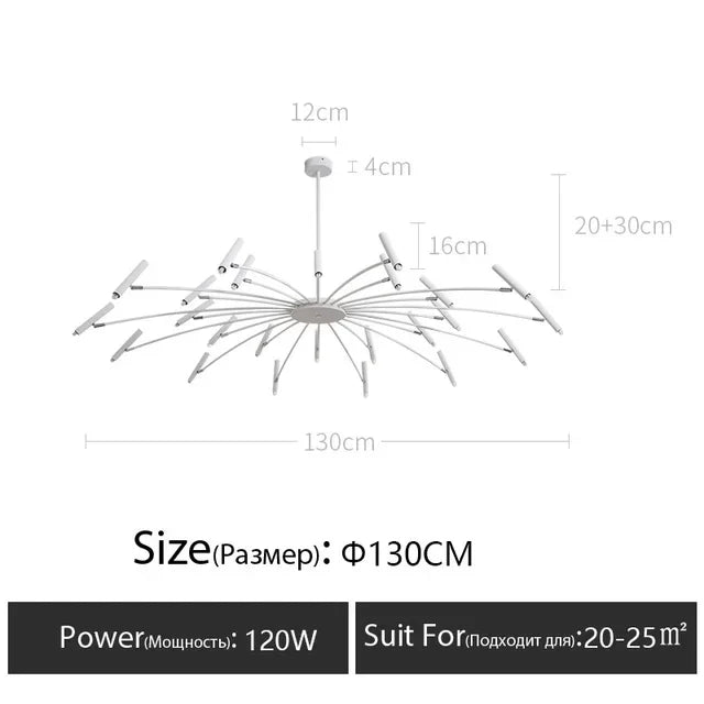 Minimalist Ceiling Chandelier G9 Light Fixtures 110V/220V Home Interior