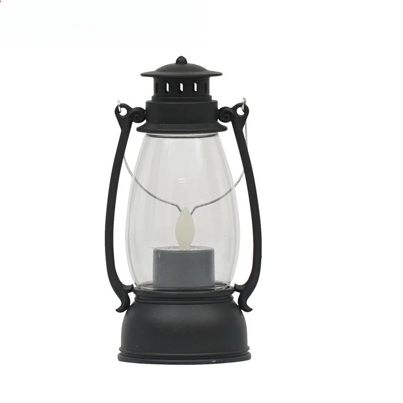 Vintage LED Candle Lantern Waterproof Atmosphere Lamp Flameless Wedding