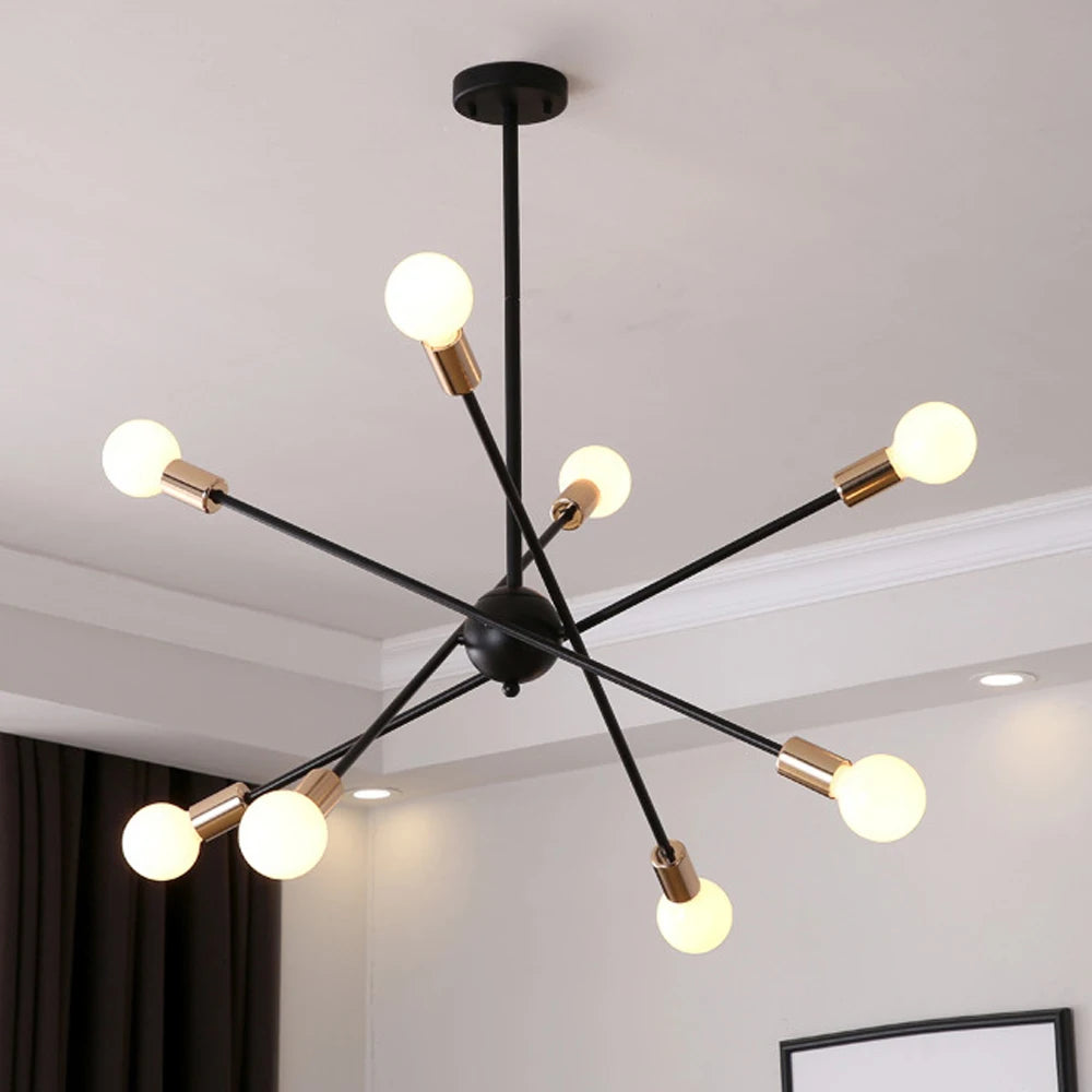 Modern LED Ceiling Chandelier Light Living Room Bedroom Lighting Decor