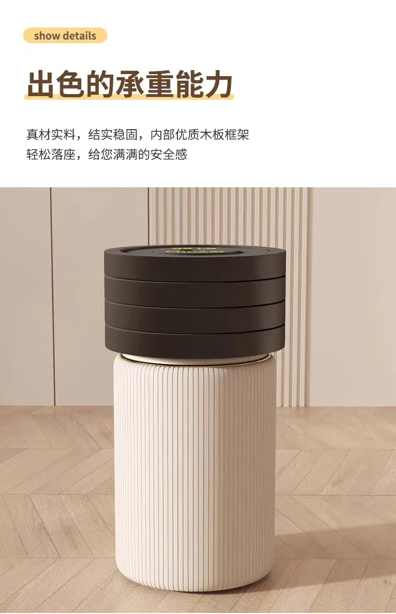 Bedroom Furniture Cream wind storage makeup stool vanity chair vanity stool