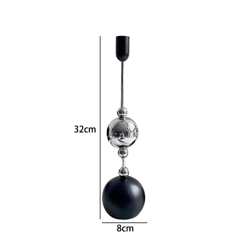 Metal Gold Candlestick Holder — Luxury Taper Candle Stand