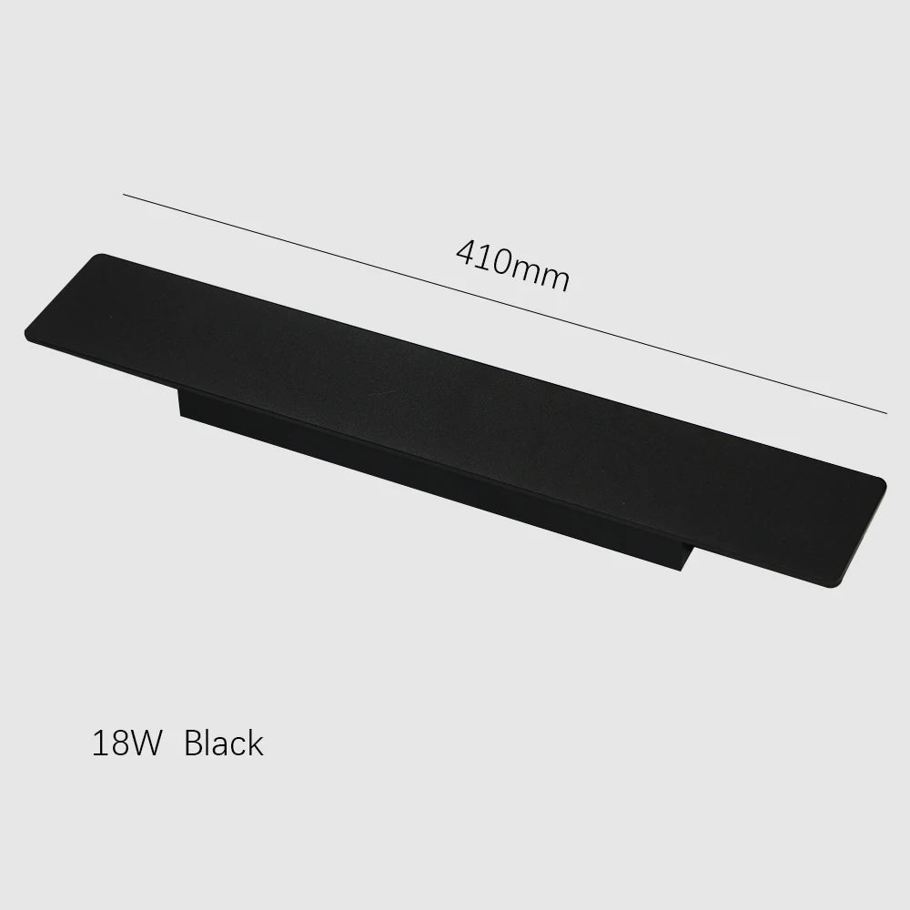 Modern LED Wall Lamp Outdoor/Indoor Wall Lamp 110V 220V Straight Strip Lamp