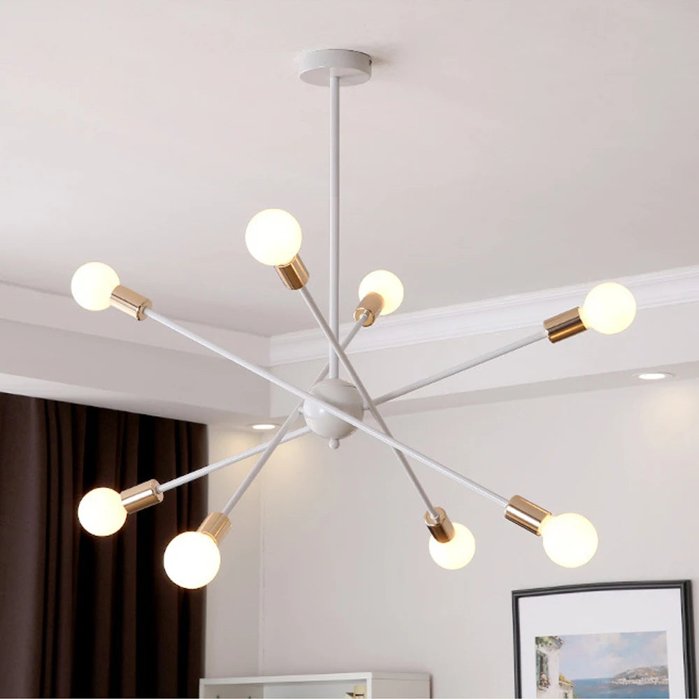 Modern LED Ceiling Chandelier Light Living Room Bedroom Lighting Decor