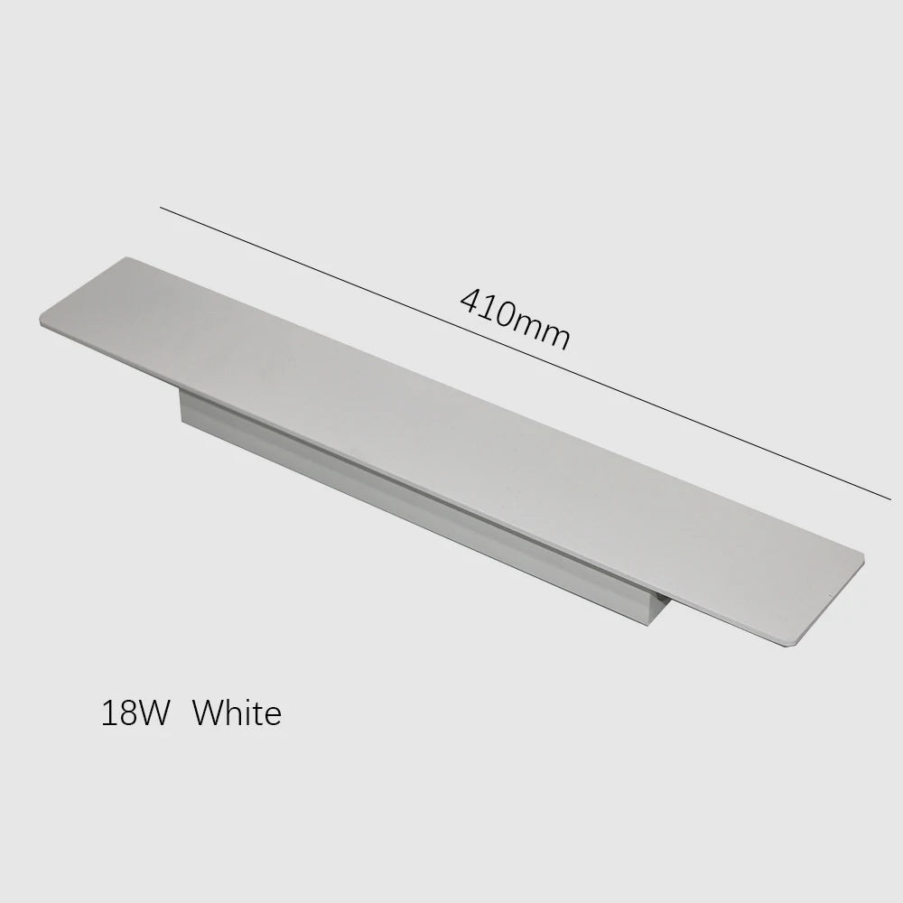 Modern LED Wall Lamp Outdoor/Indoor Wall Lamp 110V 220V Straight Strip Lamp