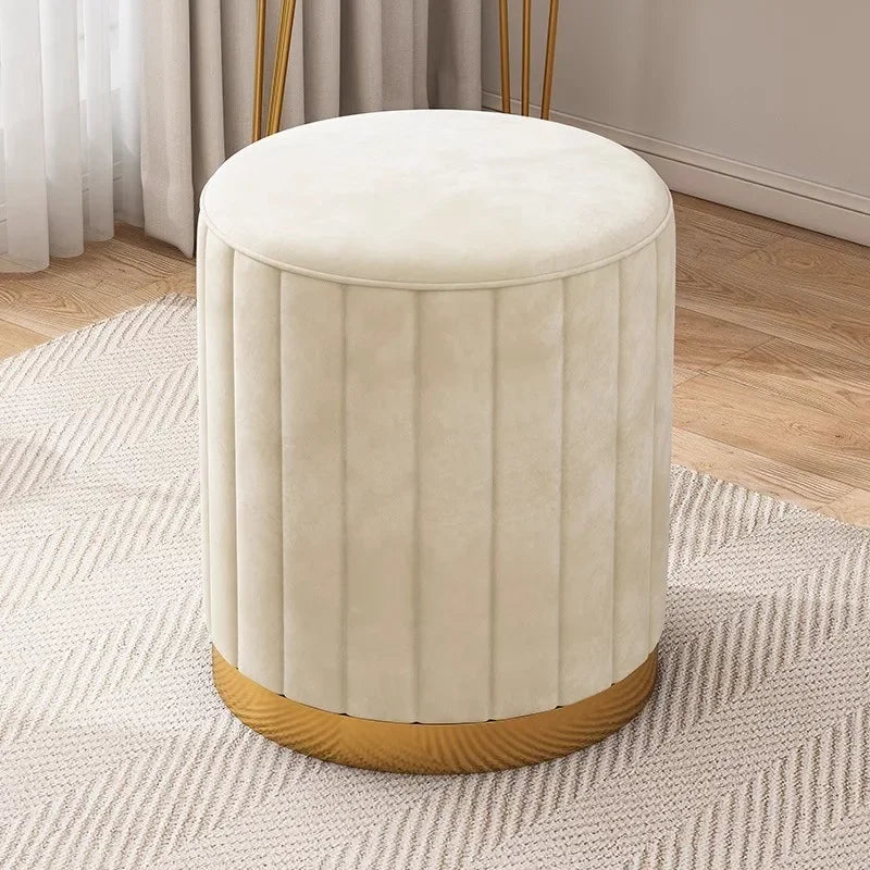 Bedroom Furniture Cream wind storage makeup stool vanity chair vanity stool