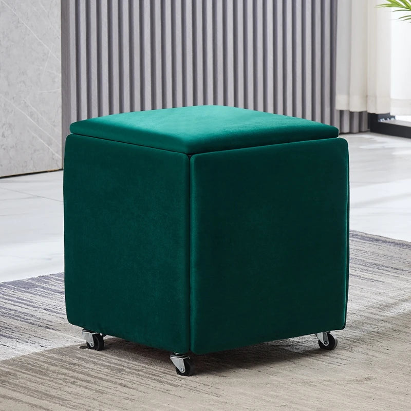 Nordic 5 in 1 Sofa Soft Stool, Creative Home, Rubik's Cube Combination