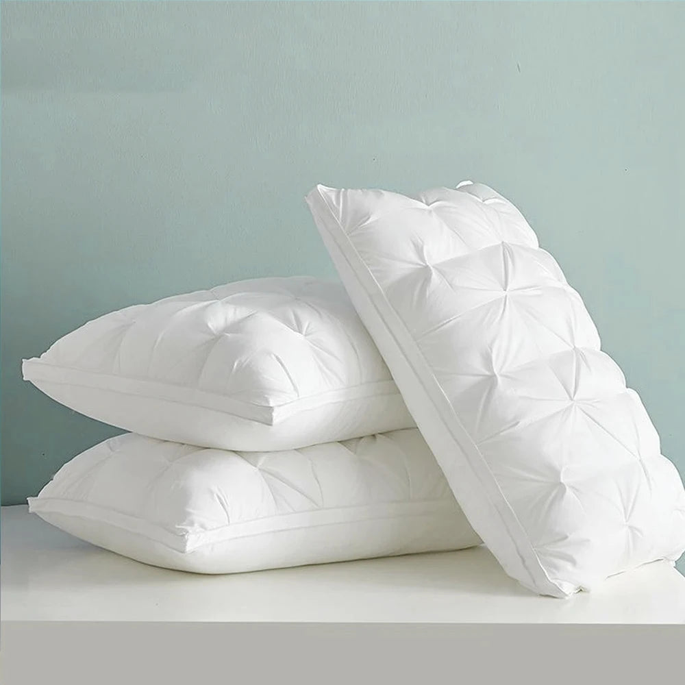Sondeson Luxury White Goose Down Pillow Down-proof Queen King Pillows