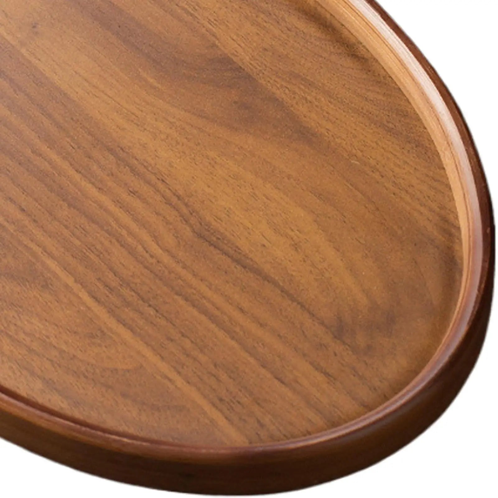 Wooden Serving Trays Oval Display Retro Home Decor Decorative Wooden Trays