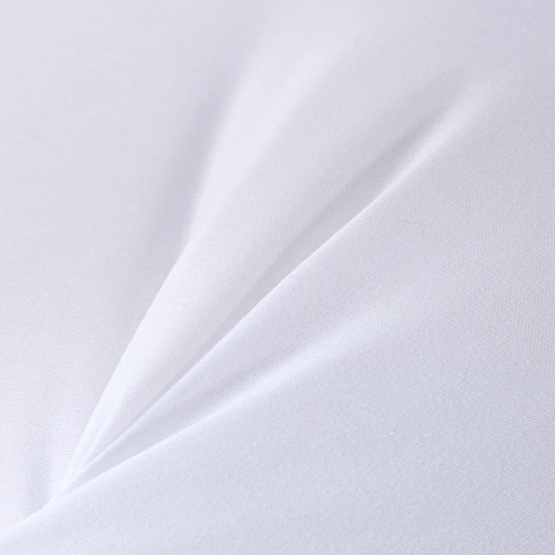Quilted Down Pillow Soft White Single Pillow with Hotel-Quality Bed Pillow