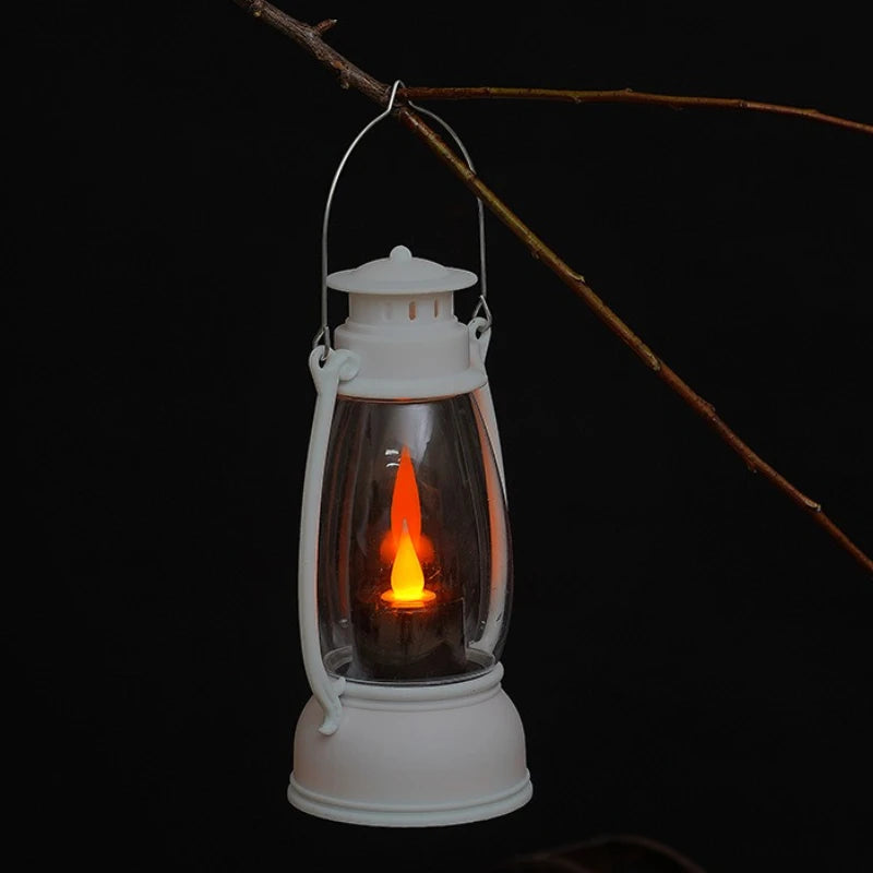 Vintage LED Candle Lantern Waterproof Atmosphere Lamp Flameless Wedding