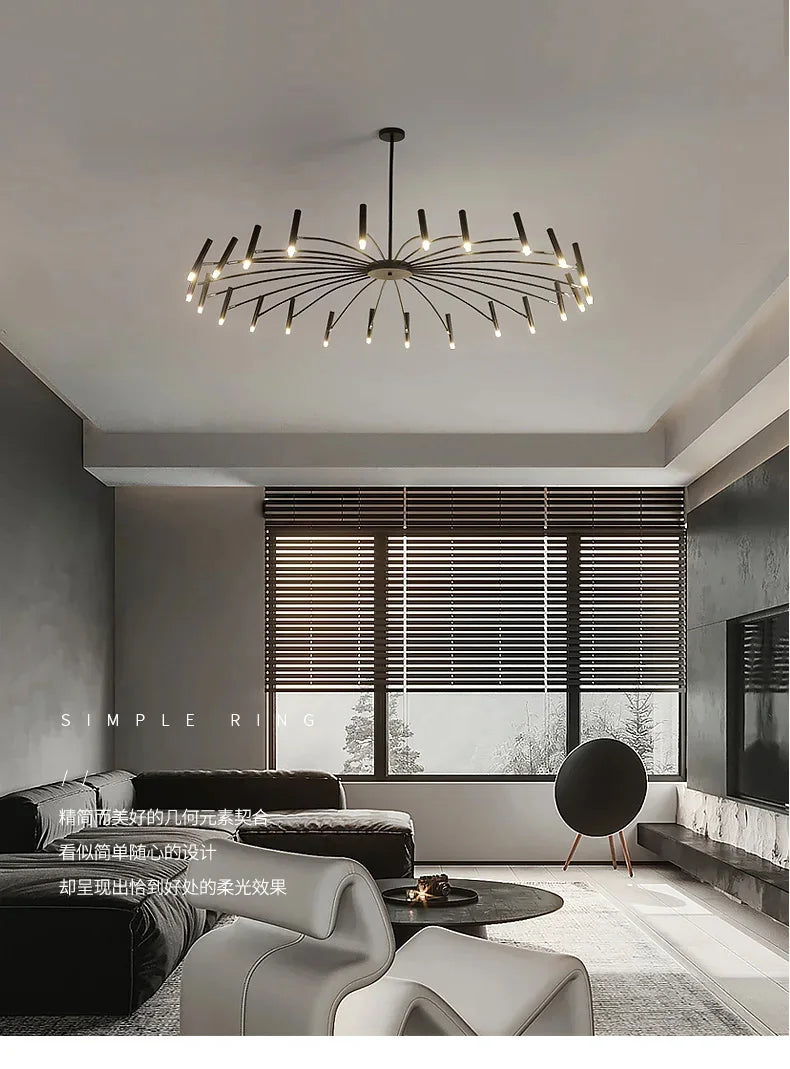 Minimalist Ceiling Chandelier G9 Light Fixtures 110V/220V Home Interior