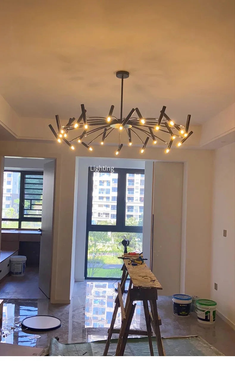 Minimalist Ceiling Chandelier G9 Light Fixtures 110V/220V Home Interior
