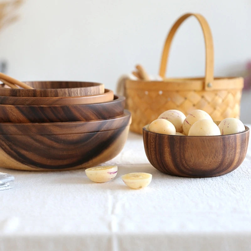Wood Serving Trays Storage Trays Dessert Dinner Breads Fruit Snacks Food Display