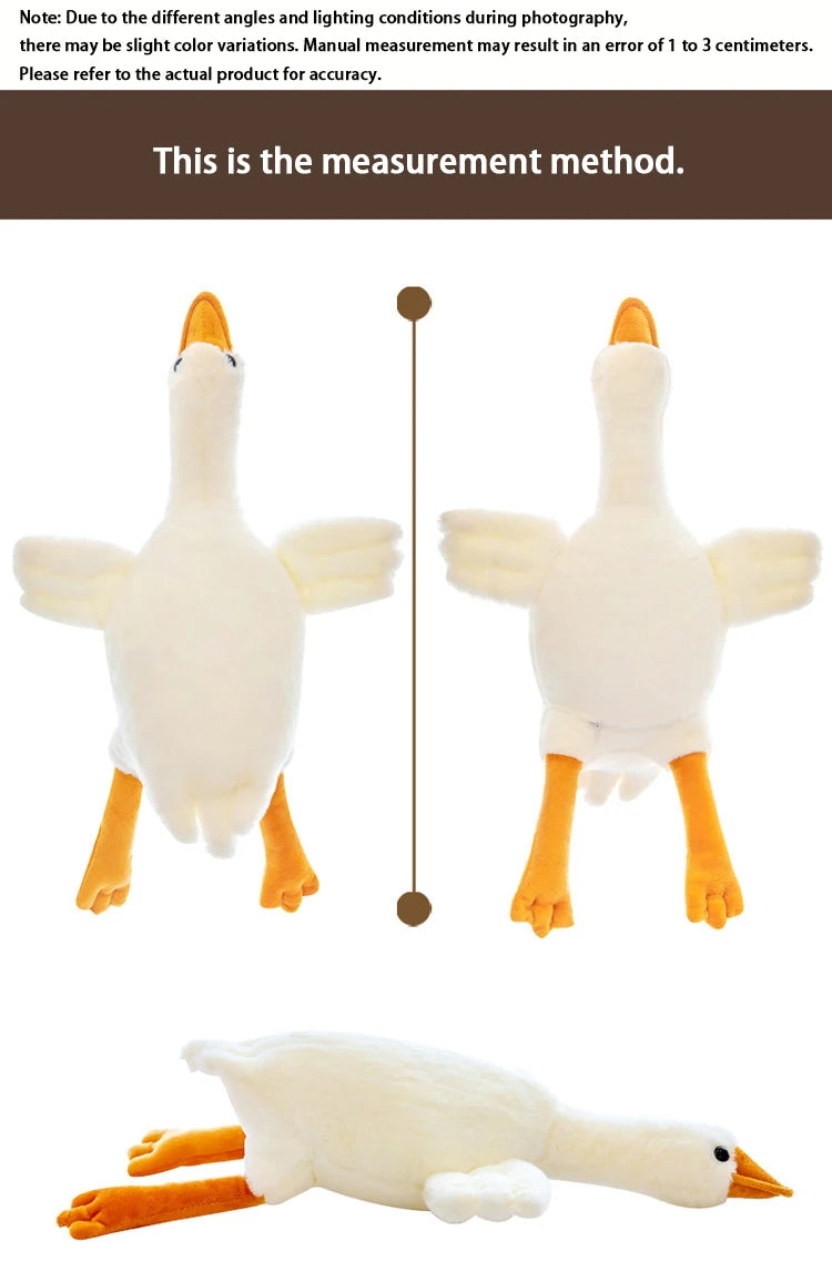 Baby Goose Stuffed Animal Throw Pillow