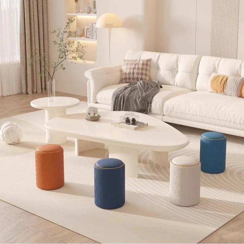 Bedroom Furniture Cream wind storage makeup stool vanity chair vanity stool
