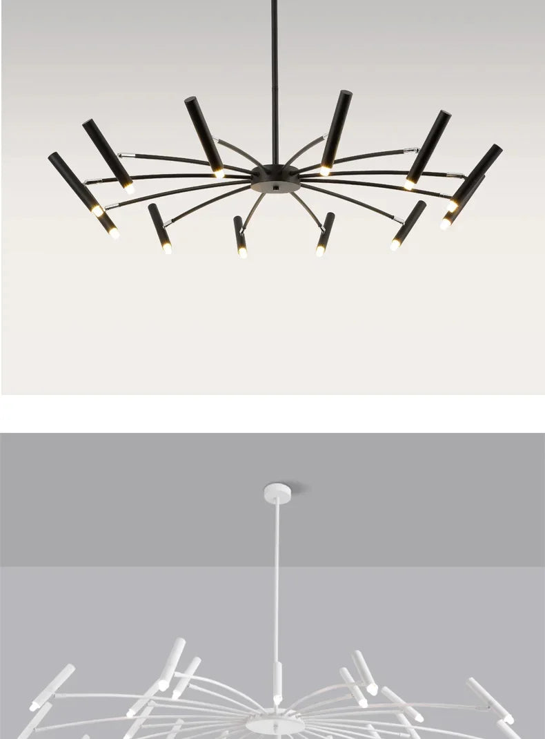 Minimalist Ceiling Chandelier G9 Light Fixtures 110V/220V Home Interior