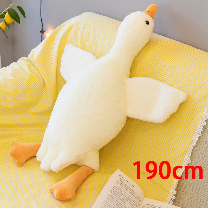 Baby Goose Stuffed Animal Throw Pillow
