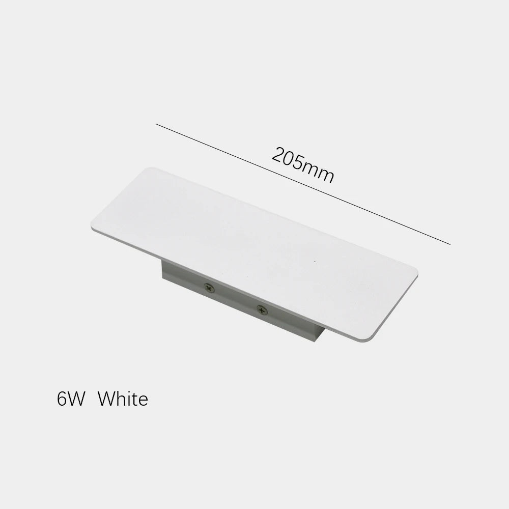 Modern LED Wall Lamp Outdoor/Indoor Wall Lamp 110V 220V Straight Strip Lamp