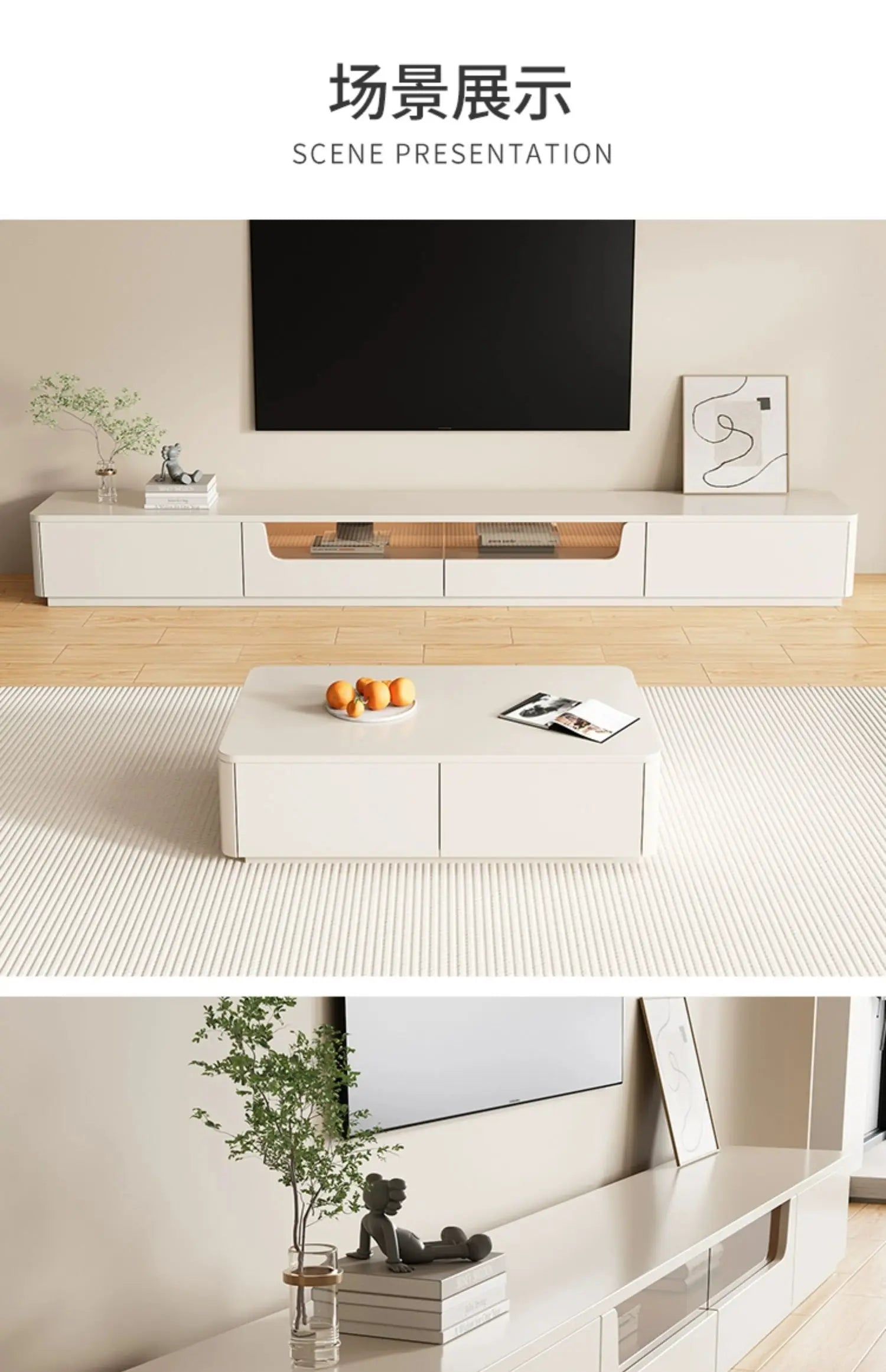 Luxury Elegant Tv Stand Unique Decorations Modern Nordic Tv Cabinet