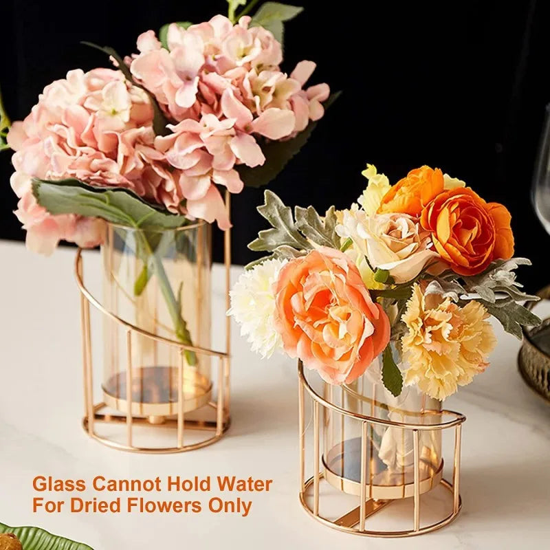 Metal Candle Holder Wedding Festival Home Decoration Bar Dinner Romantic